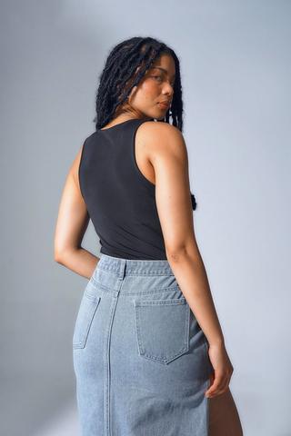 Denim Skirt