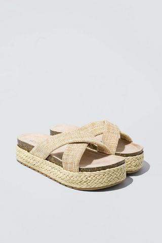 Cross-over Sandal