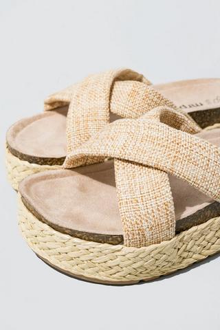 Cross-over Sandal