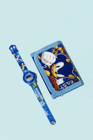 Sonic The Hedgehog Watch And Wallet Set