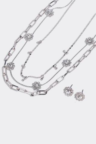 Necklace And Earrings Set