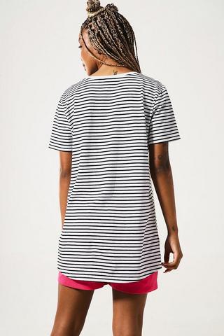 Stripe Slouchy Top