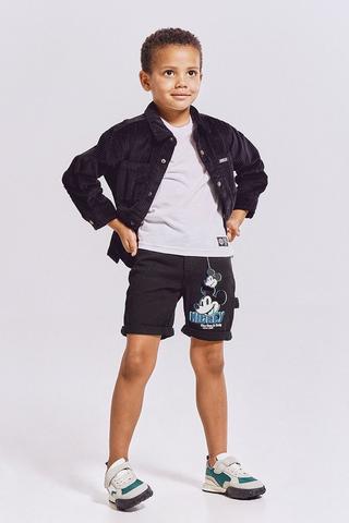 Mickey Mouse Denim Shorts