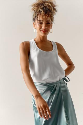 Satin Tank Top