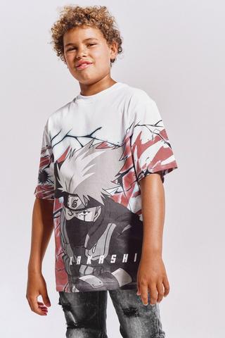 Kids Boy Girl Cartoon Ninja Kidz Short Sleeve T-shirt Printed Crew Neck Tee  Shirt Summer Casual Tops