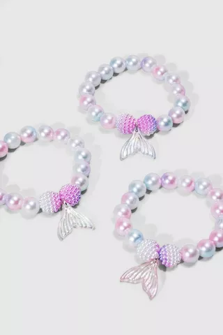 3 Pack Mermaid Bracelets