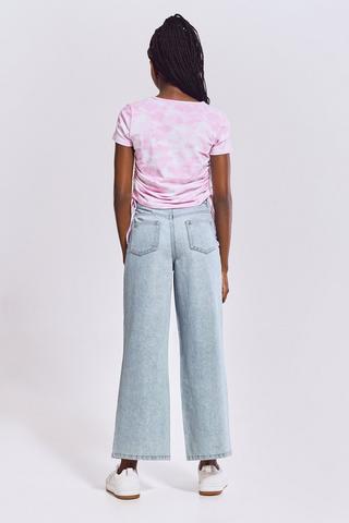 Butterfly Wide Leg Denim