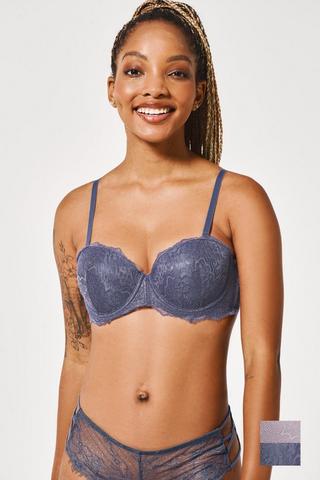 Wonderbra Tribal Lace Padded Push-Up Bra