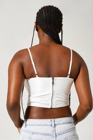 Satin Corset Top