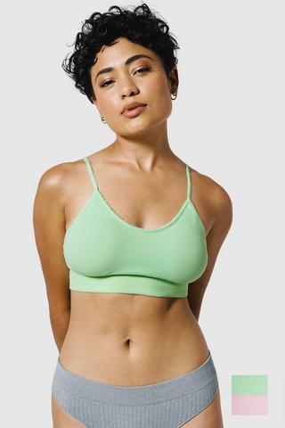 2 Pack Crop Bra