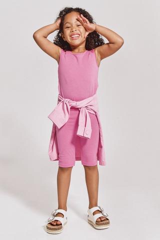 Tank Top And Cycle Shorts Set