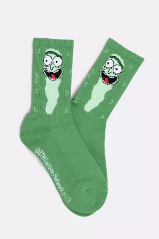 Rick And Morty Anklet Socks