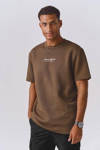 Textured T-shirt