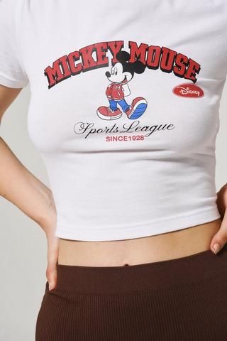 Mickey Mouse Fitted Top