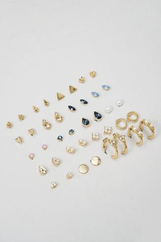 20 Pack Stud Earrings