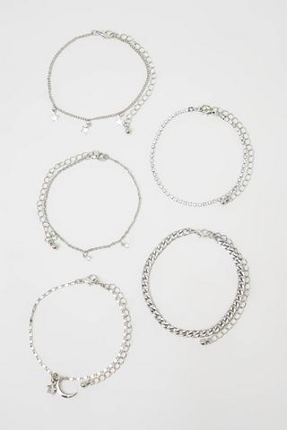 5 Pack Bracelets