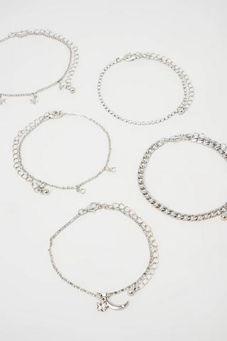 5 Pack Bracelets