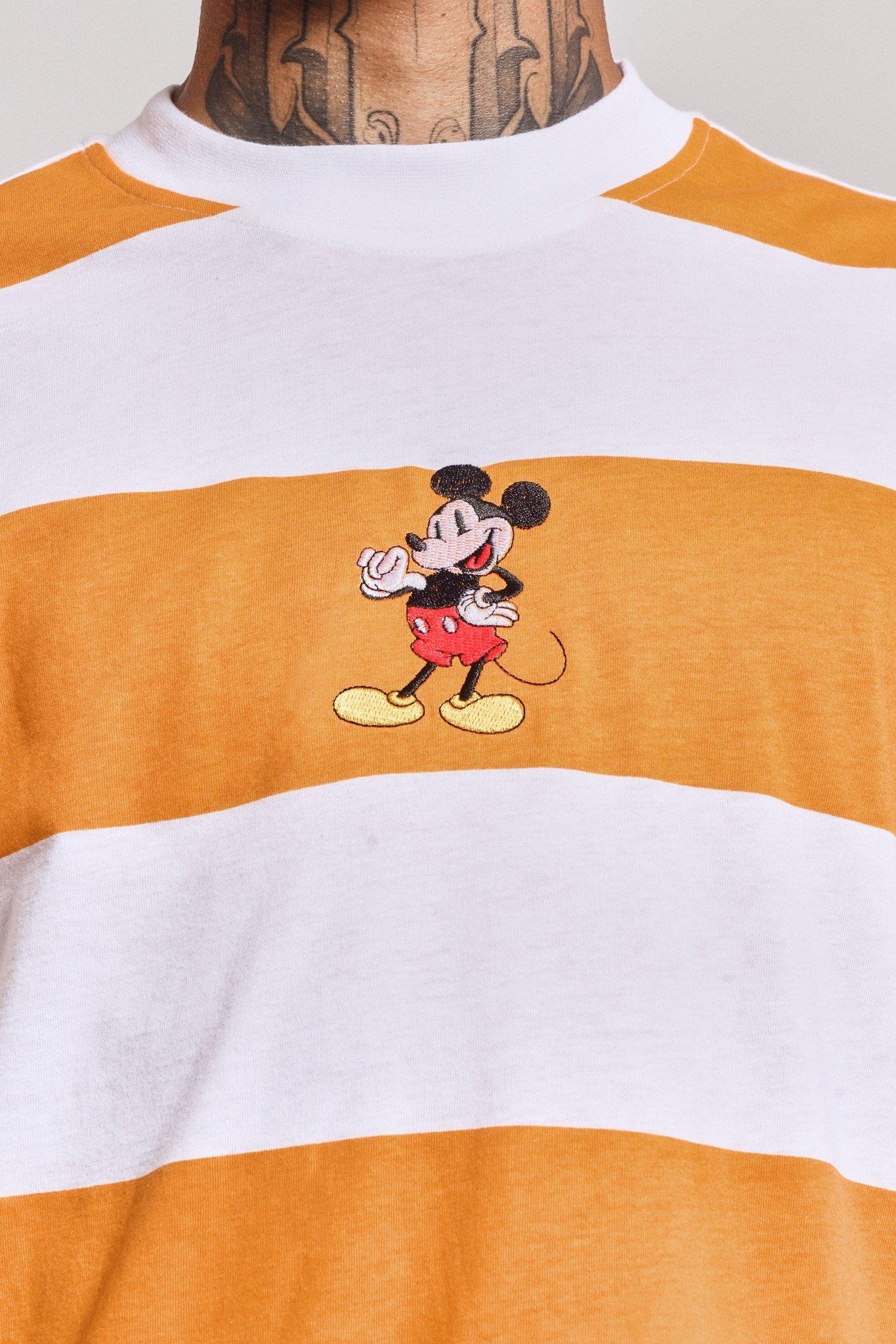 Mickey mouse cheap striped shirt