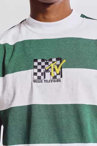 MTV Stripe T-shirt