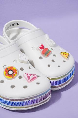 6 Pack Glow In The Dark Shoe Accessories