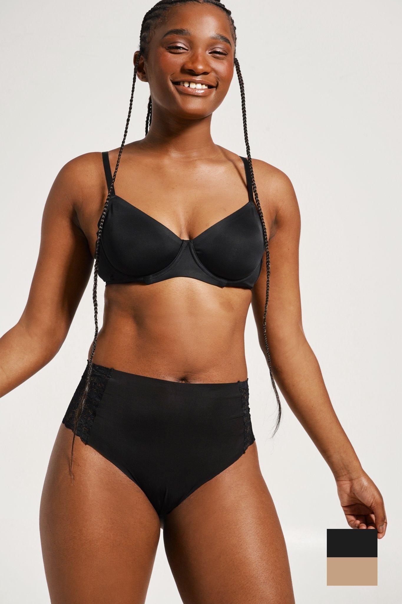 2 Pack High Waist Brazilian