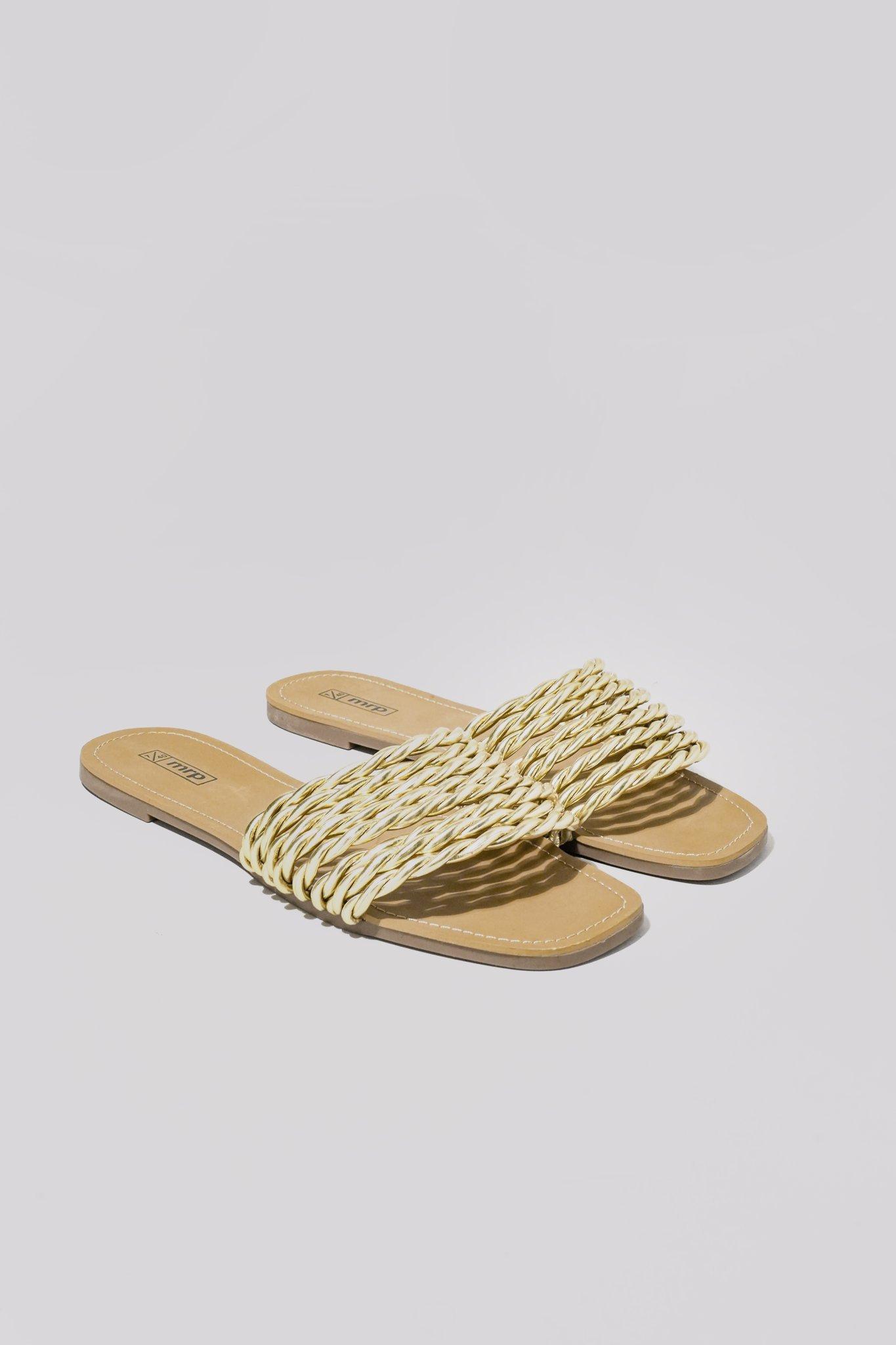 Woven Strap Sandal