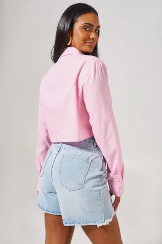Cropped Long Sleeve Shirt