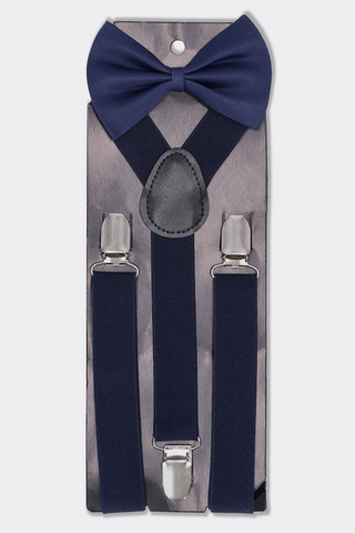 Suspenders And Bow Tie Set