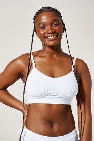 Seamfree cheap crop bra