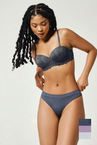 3 Pack Seamless Brazilian