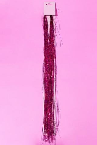 Hair Tinsel - Pink