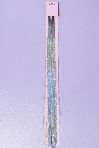 Hair Tinsel- Silver