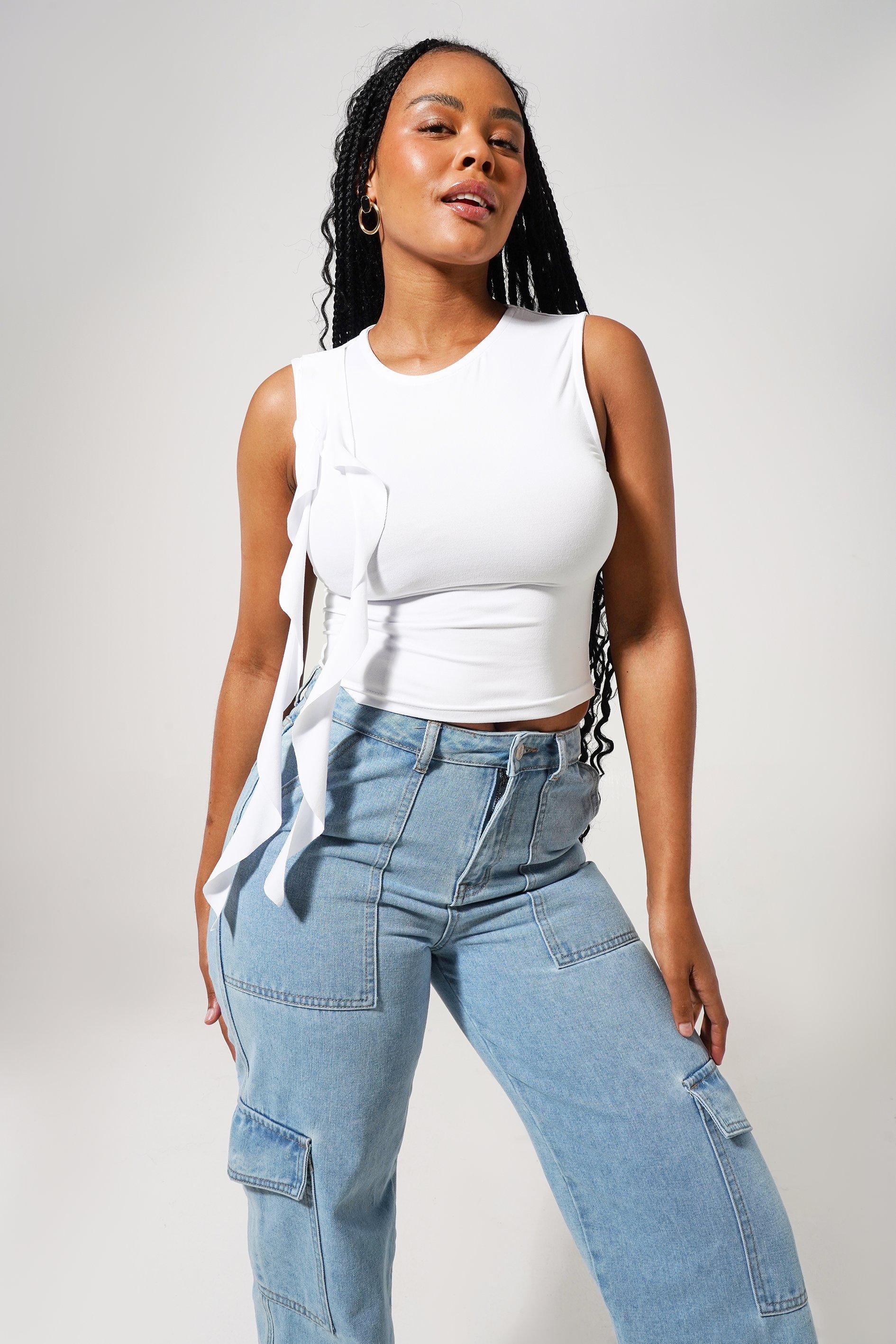 Ruffled Tank Top main image 0