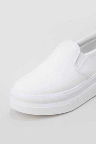 slip on platform trainers