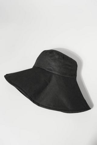 Wide-Brim Bucket Hat