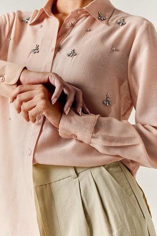 Diamante Embellished Shirt