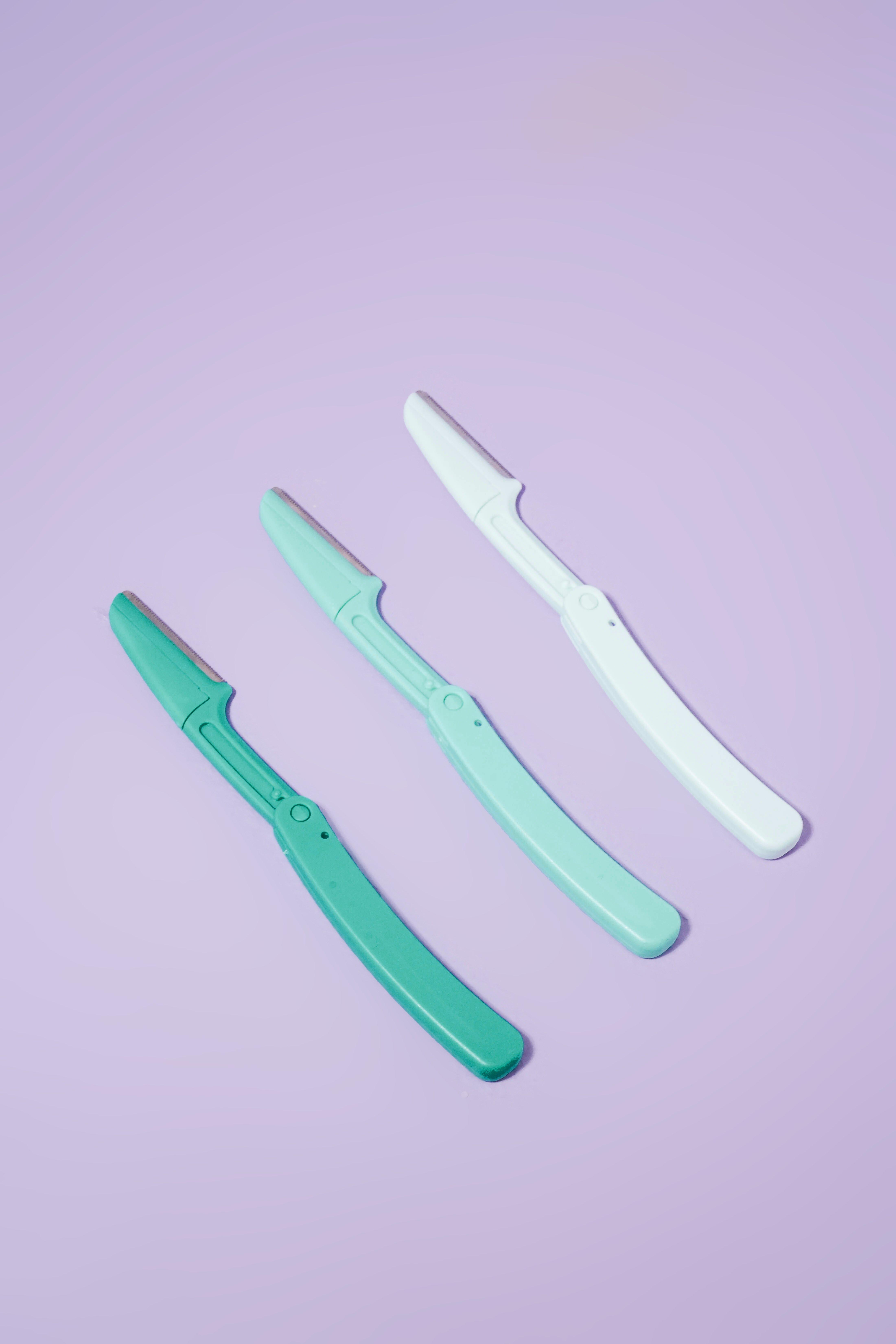 3 Pack Facial Razors