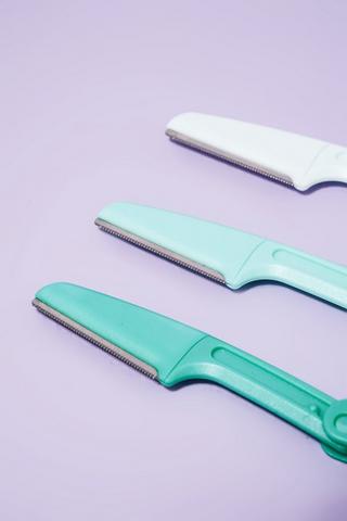 3 Pack Facial Razors
