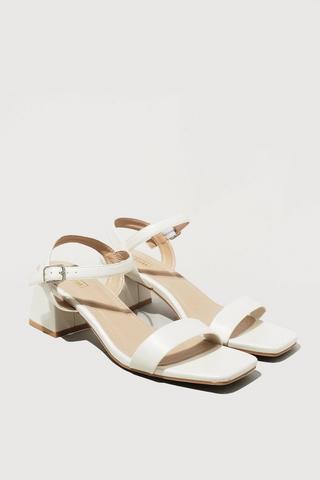 Ankle Strap Block Heel