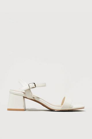 Ankle Strap Block Heel