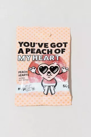 Sweets - Peach Hearts - 60g