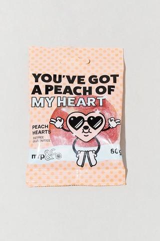 Sweets - Peach Hearts - 60g