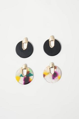 2 Pack Stud Earrings