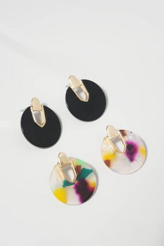 2 Pack Stud Earrings