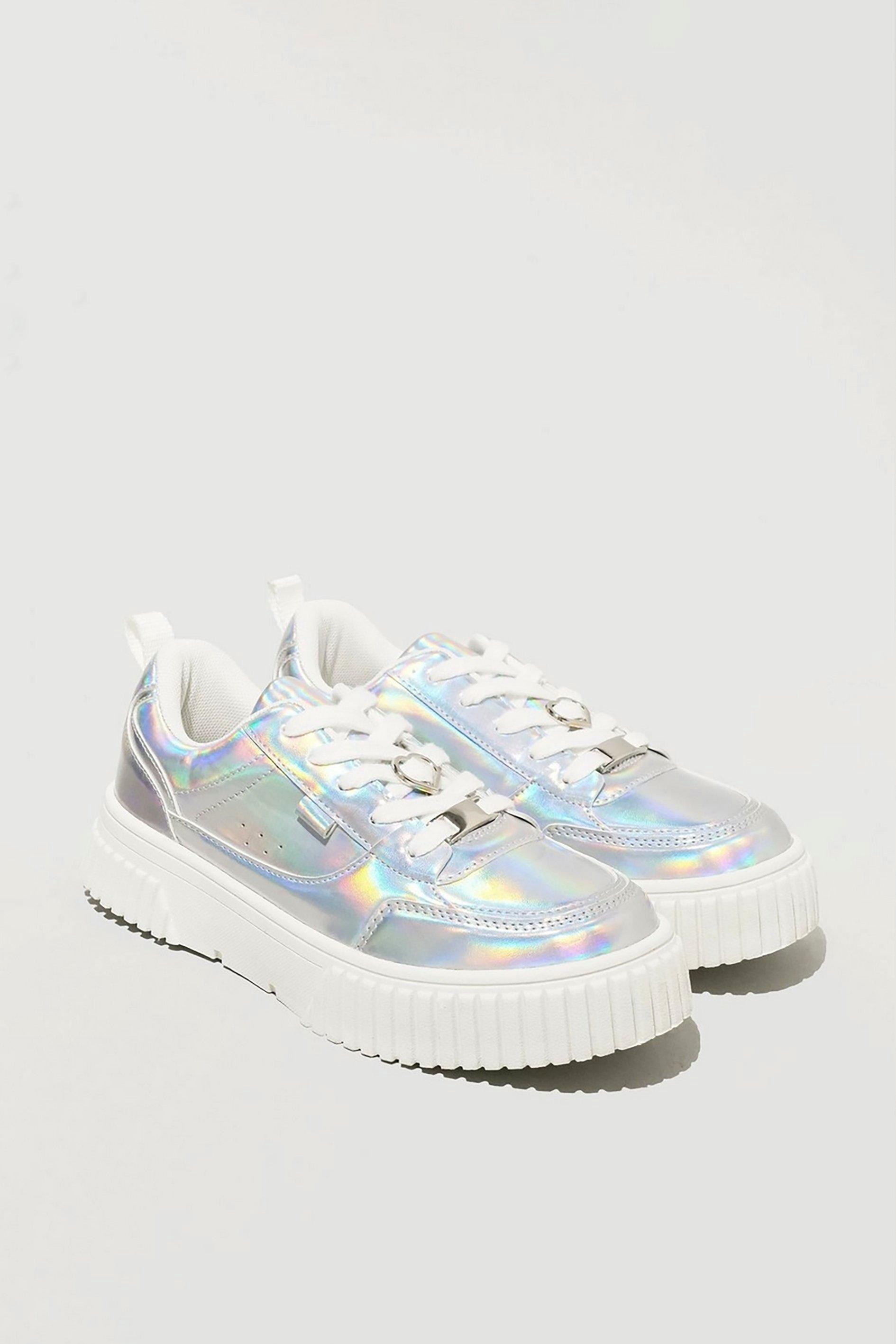 automatic lace up sneakers