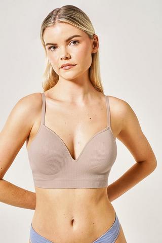 2 Pack Seamless Longline Crop Bra