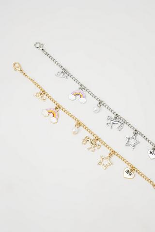 2 Pack Friendship Bracelets