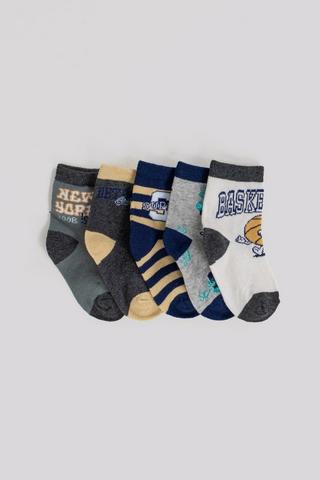 5 Pack Socks