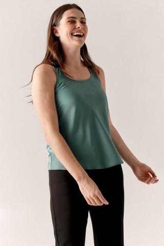 Satin Tank Top
