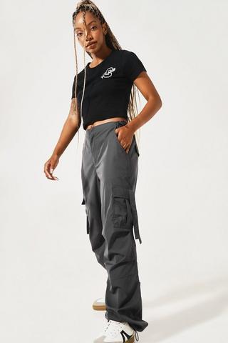 Soho Trouser Black Cotton Twill ladies jogger South-Africa